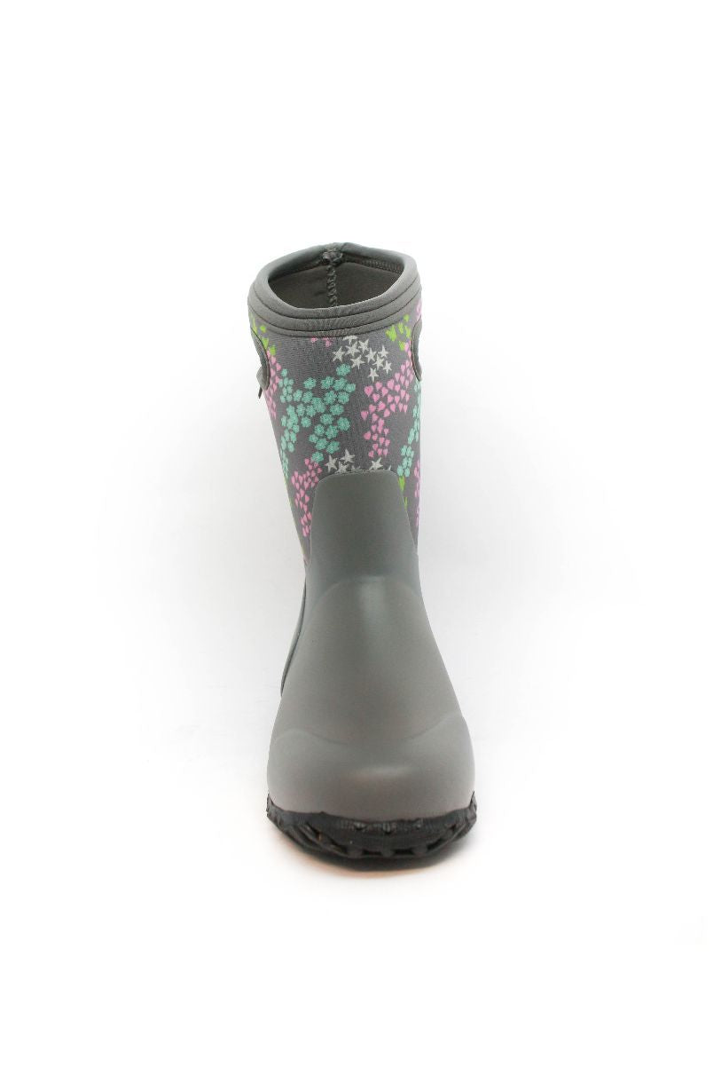 Bottes de pluie doublées K York Star pour enfant - Bogs