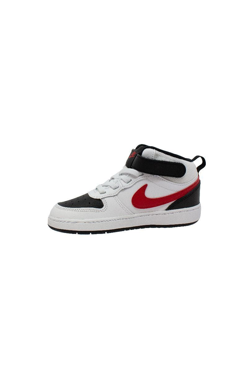 Chaussures velcro Court Borough Mid 2 pour petits garcons - Nike