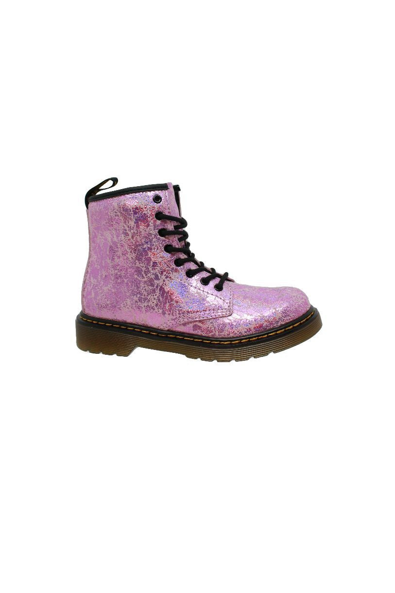 Bottillons 1460 Disco Crinkle enfant - Dr. Martens