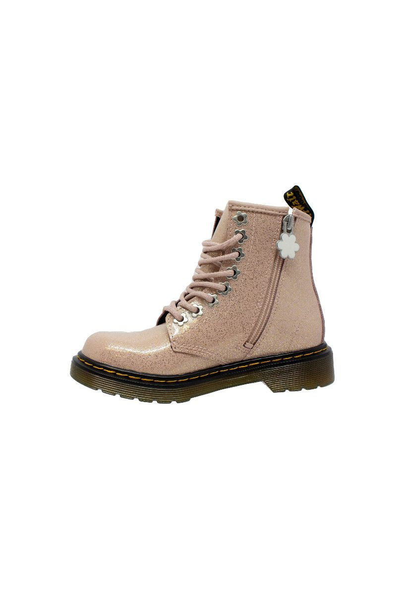 Bottillons 1460 Powder Pink pour enfant - Dr. Martens