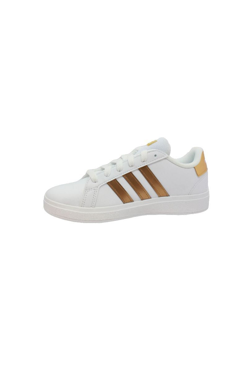 Chaussures sport Grand Court 2.0 lacets pour junior - Adidas