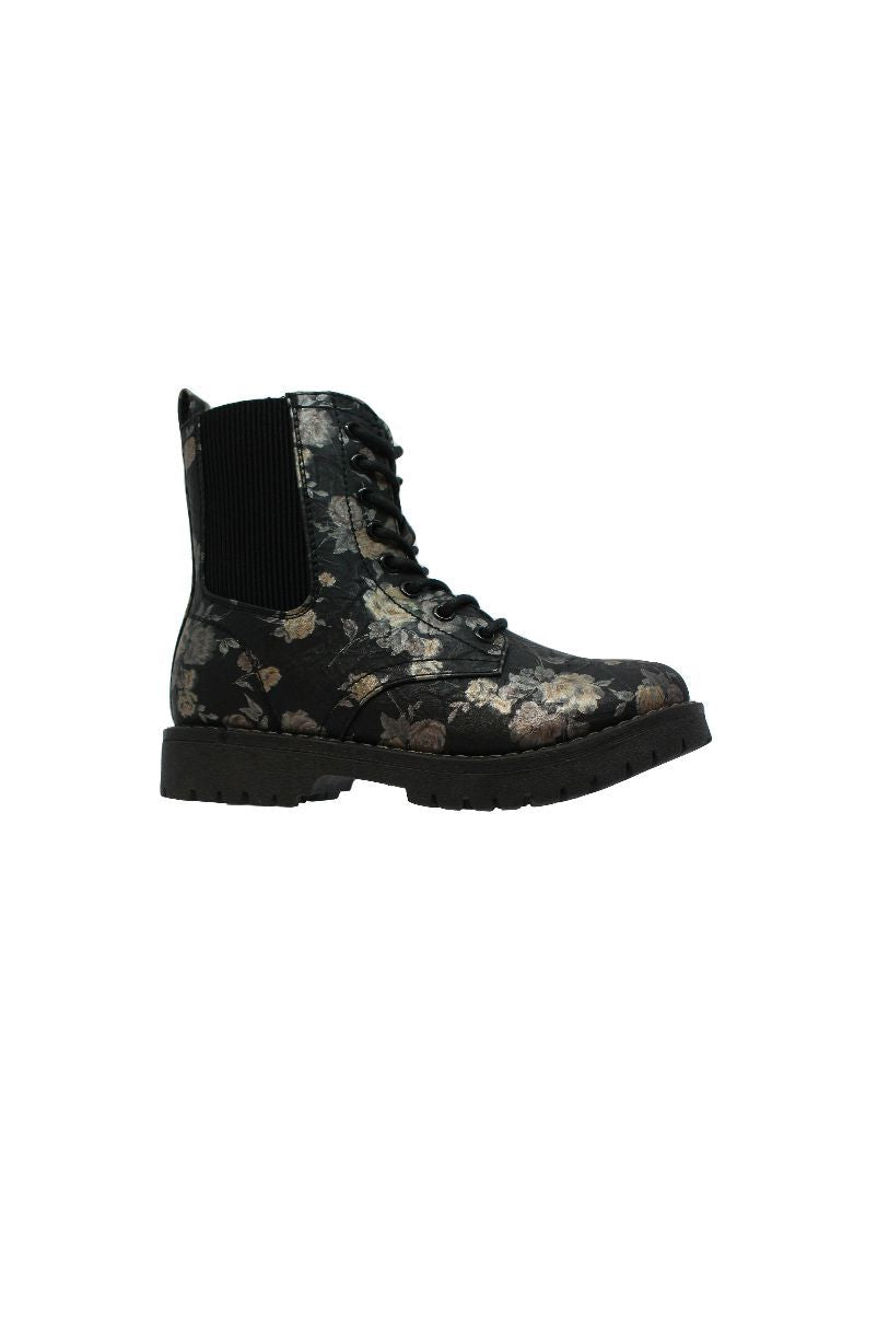 Bottillons fleuris Couscous pour filles - Alberto