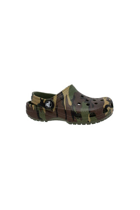 Sabots Mules Classic Clog Camouflage pour enfants et juniors