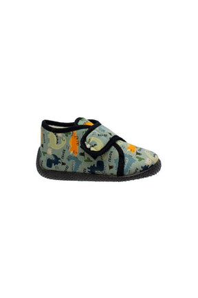 Pantoufles velcro Dino pour bébé - Lil Paolo