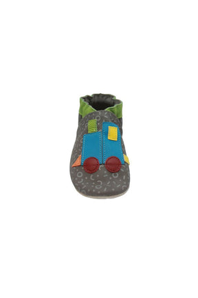 CHAUSSONS SOFT SOLES TRAINBLOCKS BÉBÉ