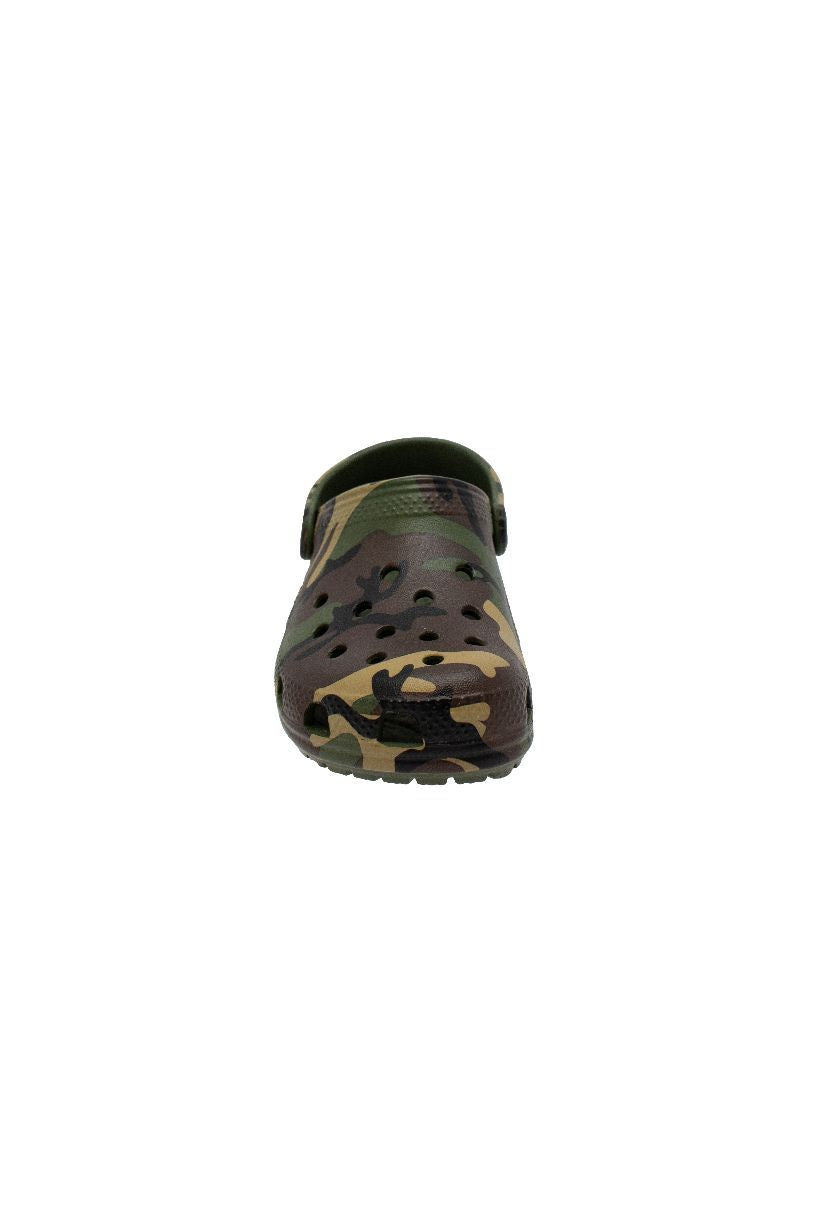 Sabots Mules Classic Clog Camouflage pour bébé