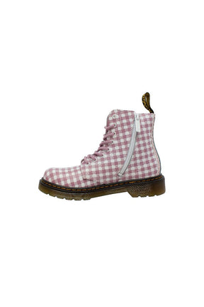 Bottillons 1460 Pascal Gingham pour fille et femme - Dr.Martens