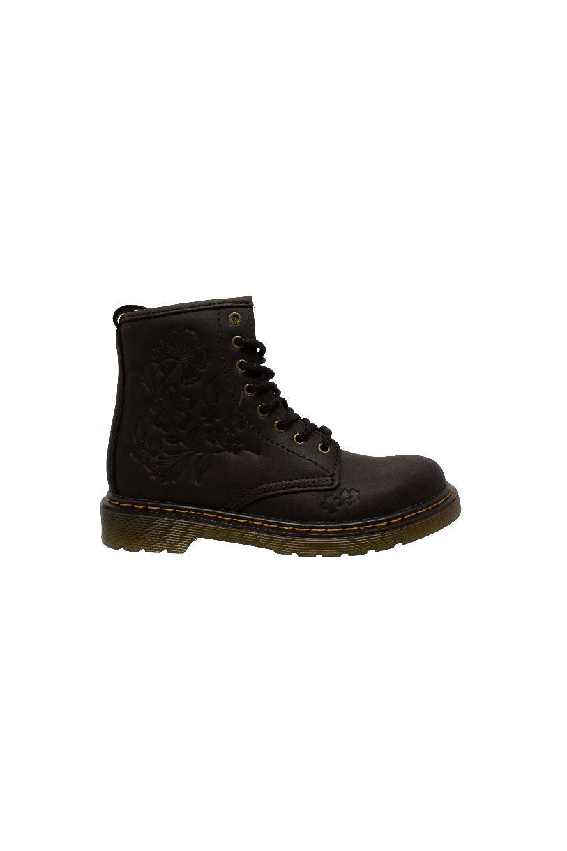 Bottillons 1460 Dark Brown pour junior - Dr. Martens