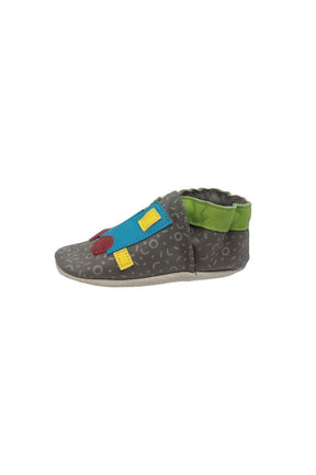 CHAUSSONS SOFT SOLES TRAINBLOCKS BÉBÉ